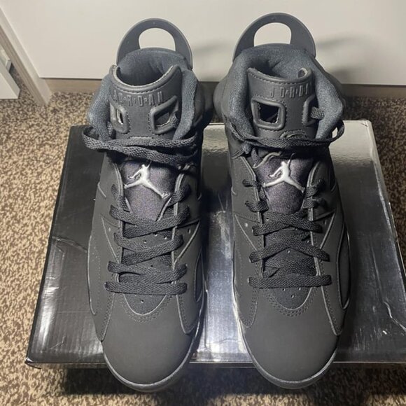 AIR JORDAN Chrome Metallic Retro 6 Mens size 10 - Picture 4 of 8